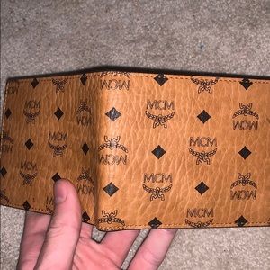 Tan Mcm wallet